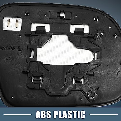 Miroir chauffant Lexus RX330 côté droit glace de rétroviseur réglable dégivrante avec support