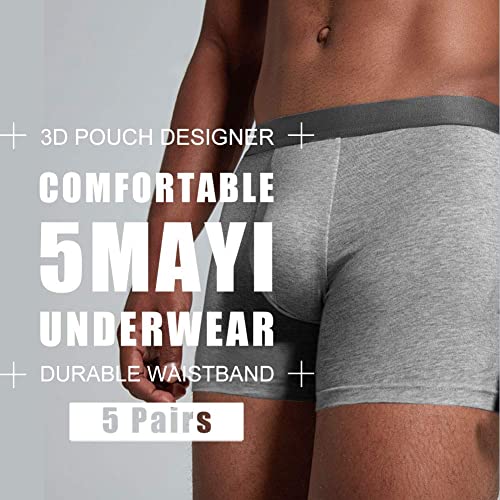 Image of 5Mayi Boxer Briefs Mens Underwear Men Pack Men's Underwear for Men and Boys S-XXL