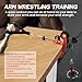 AHTAPFON Arm Wrestling Training Equipment, Arm Wrestling Training Table Pulley Cable System, Fitness Wrist & Forearm Strengtheners for Adults Professional and Biceps Training
