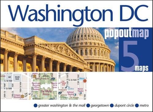 Washington D.C. PopOut Map (PopOut Maps) Map โ Folded Map, October 15, 2012