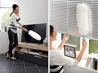 Leifheit Staubwedel Duster XL, waschbarer Mikrofaser Staubwischer – Ansicht 4