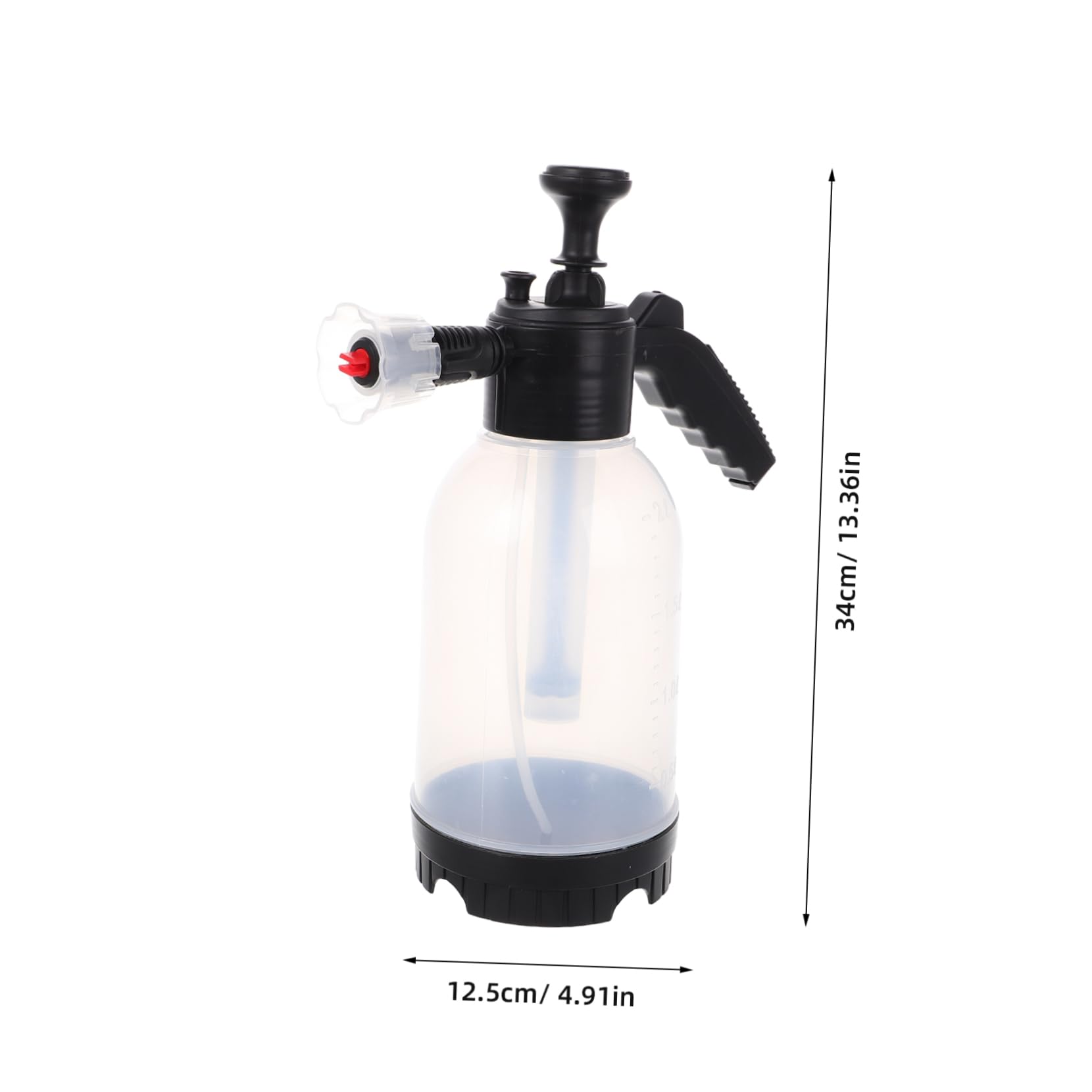 FUNOMOCYA High Pressure Car Wash Foam Sprayer Adjustable Nozzle for Car Detailing Durable Cleaning Pump for Automotive Care Portable Plastic Foam Shooter for Vehicle