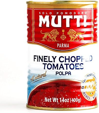 Mutti Finely Chopped Tomato Pulp 14 oz each (3 Items Per Order)