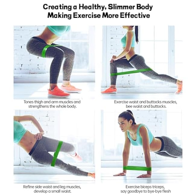 Pull up Bands Stretching Bands Assistance,Resistance Bands Exercise Bands Workout,Stretch Bands for Exercise(5PCS,5-125LB)