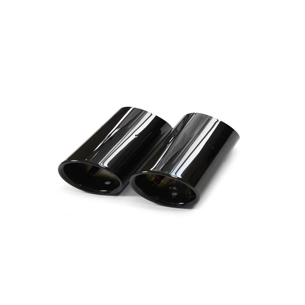 Audi 81A071761C tłumiki rury wydechowej Sport SQ2 tłumiki rury wydechowej, czarne chromowane, po prawej stronie