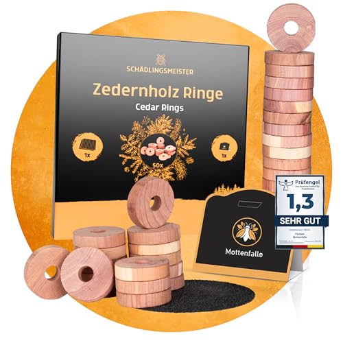 Panteer ZH50 Zedernholz Ringe 150 Stück
