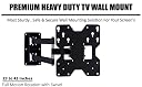 PROSAC Premium Heavy Duty for 14 to 42 inch LED/HD/Smart TV’s, Swivel Rotatable Universal TV Wall Mount Stand (Minimum 100x100 mm & Maximum 200x200) (Not Suitable for Mi/Redmi LED/LCD TV) gallery image