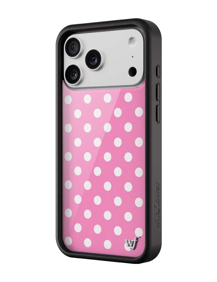 Image of Wildflower Cases - iPhone 17 Pro Max Compatible - Pink and White