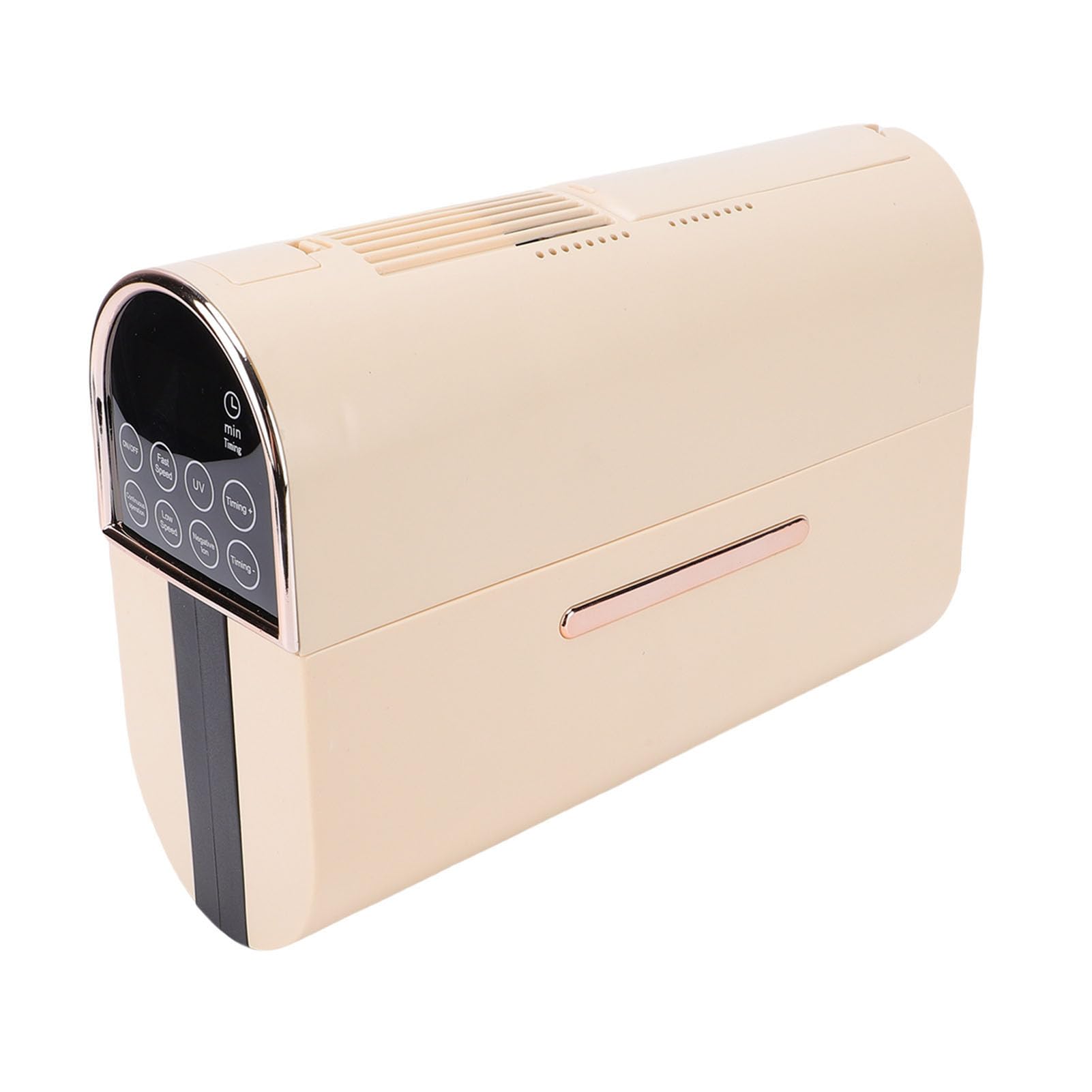 Alomejor Mini Secadora de Ropa Portátil, Secadora Eléctrica Compacta con Control Remoto para Viajes, RV, Apartamento (Beige)