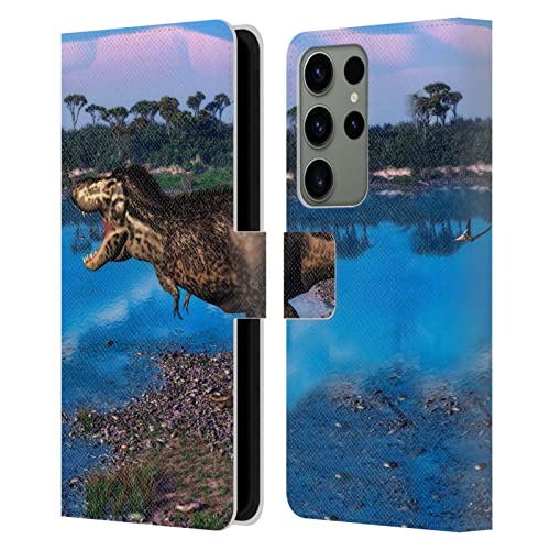 Étui cuir Samsung Galaxy S23 Ultra 5G Simone Gatterwe Tyrannosaurus Rex