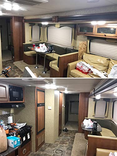 Brishine 20Pcs 1141 1156 Interior Led Light Bulbs For Rv, Super Bright 18-Smd 6000K Xenon White 1073 1003 7506 Ba15S Led Bulbs Replacement For Camper Trailer Boat Indoor Lights(12V Dc) #TOP2