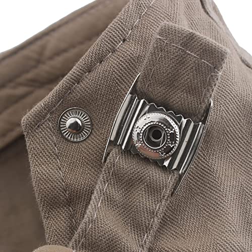 Quanhaigou Men's Cotton Flat Ivy Gatsby Newsboy Driving Hat Adjustable Irish Cabbie Ivy Driving Hunting Cap Navy Blue #TOP5