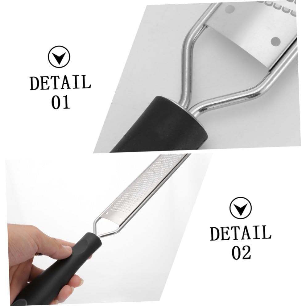 Rallador y Cortador de Queso de Acero Inoxidable con Protector miniatura 3