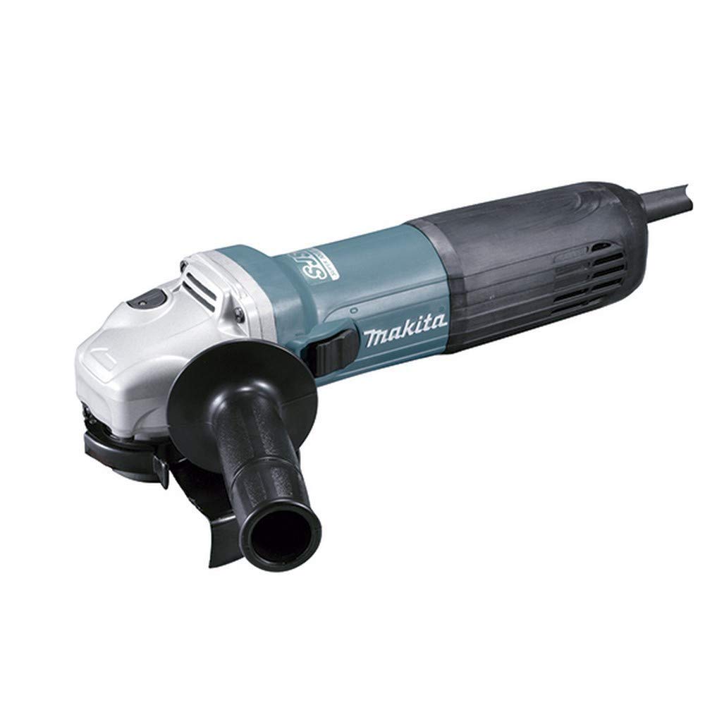 Miniamoladora Makita GA4540RZ solución anti-restart contra cortes de luz en el taller