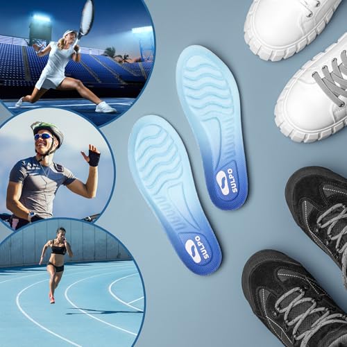 SULPO Cloud 2.0 Komfortowe wkładki do butów - Supermiękkie wkładki z pianki idealne do sportu - Ultralight Insoles - Amortyzujące wstrząsy - Oddychające - 37-38 EU / 1 para