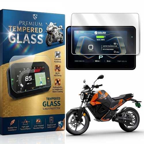 Image of Premium Ultra-HD clear Screen Protector For OBEN RORR EZ Electric Scooter Digital Display Screen Guard(HD clear,Anti-Scratch) (Not A Tempered Glass) pack-1