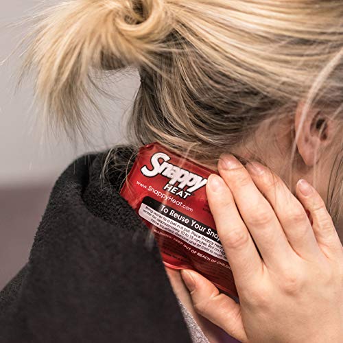 20 Snappy Heat® Reusable Gel Heat Packs—Instantly Hot Pocket-Size Heaters Provide Soothing Therapy for Cramps, Arthritis, and Pain in Joints, Back, Neck and Muscles