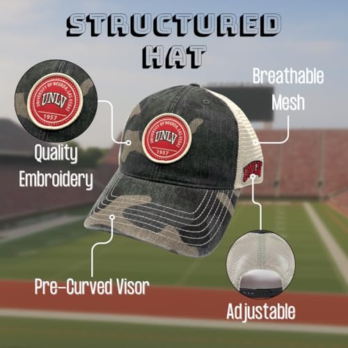 Gorra Truckers UNLV Rebels Ajustable C5 Sports miniatura 5