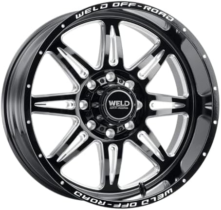 Weld - Cheyenne W132 Series 22x10 / 6x139.7 BP / 4.75 BS / 106.1 - Gloss BLK MIL (W13220098475)