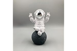 Kaws Collectible Vinyl Figure: Silver and White Astronaut Figurine