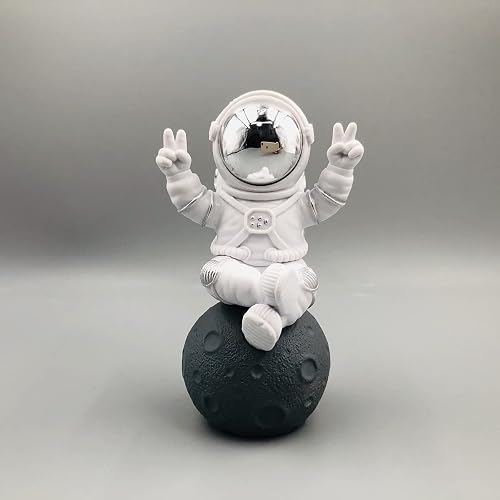Home Bei Figura de Astronauta Estatua Decoración de Astrona...
