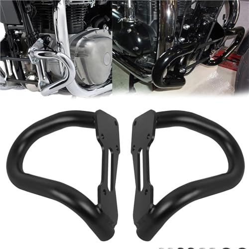 Pare-moteur Kawasaki W800 W650 W400 cadre de protection noir pour moto