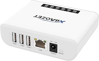 Wireless USB Server and Print Server: Share USB devices (Printer, Scanner and more) over LAN via Ethernet or WiFi Network: Easy Setup (LK300EW)