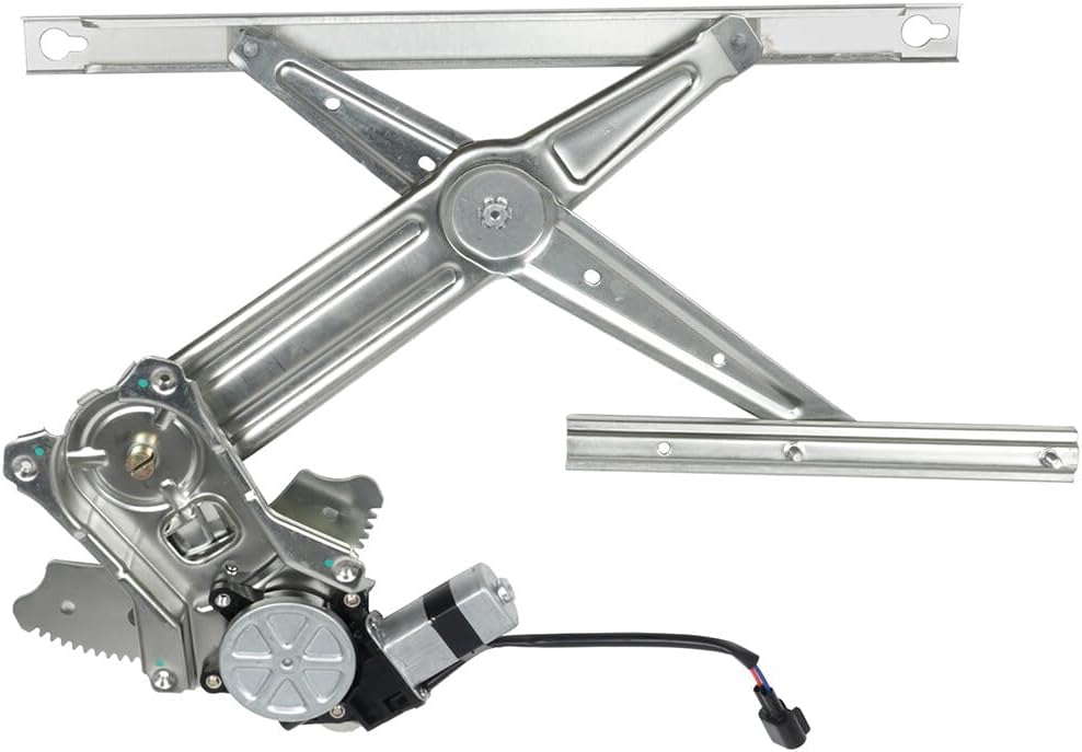 FINDAUTO 748-560 Rear Left Driver Side and Rear Right Passenger Side Window Regulator fit for 02-08 for Dodge for Ram 1500,03-09 for Dodge for Ram 2500 Window Regulator and Motor Assembly with Motor