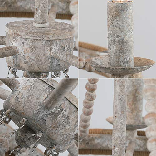 French-Country-Chandelier-for-Dinning-Room-Wooden-Bead-Tassel-Farmhouse-Chandelier-Hemp-Ropes-Wrap-on-Circle-Hanging-Pendant-LightRustic-5-Light-Rope-Chandelier20in-Diameter 51PTV3l4PbL