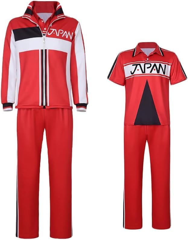 TAOTAO] 新テニスの王子様U-17ジャージ赤 コスプレ用衣装 3点セット