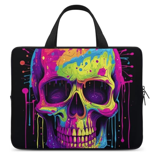 Sac à bandoulière pour ordinateur portable 15" couleur crâne mixte