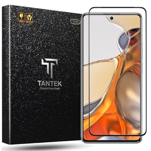 Image of TitanGuard Tempered Glass Screen Protector Guard for Xiaomi 11T Pro, Xiaomi 11T, Xiaomi 11i - 9H Hardness, Anti-Static, Easy Installation Kit - 1 PACK