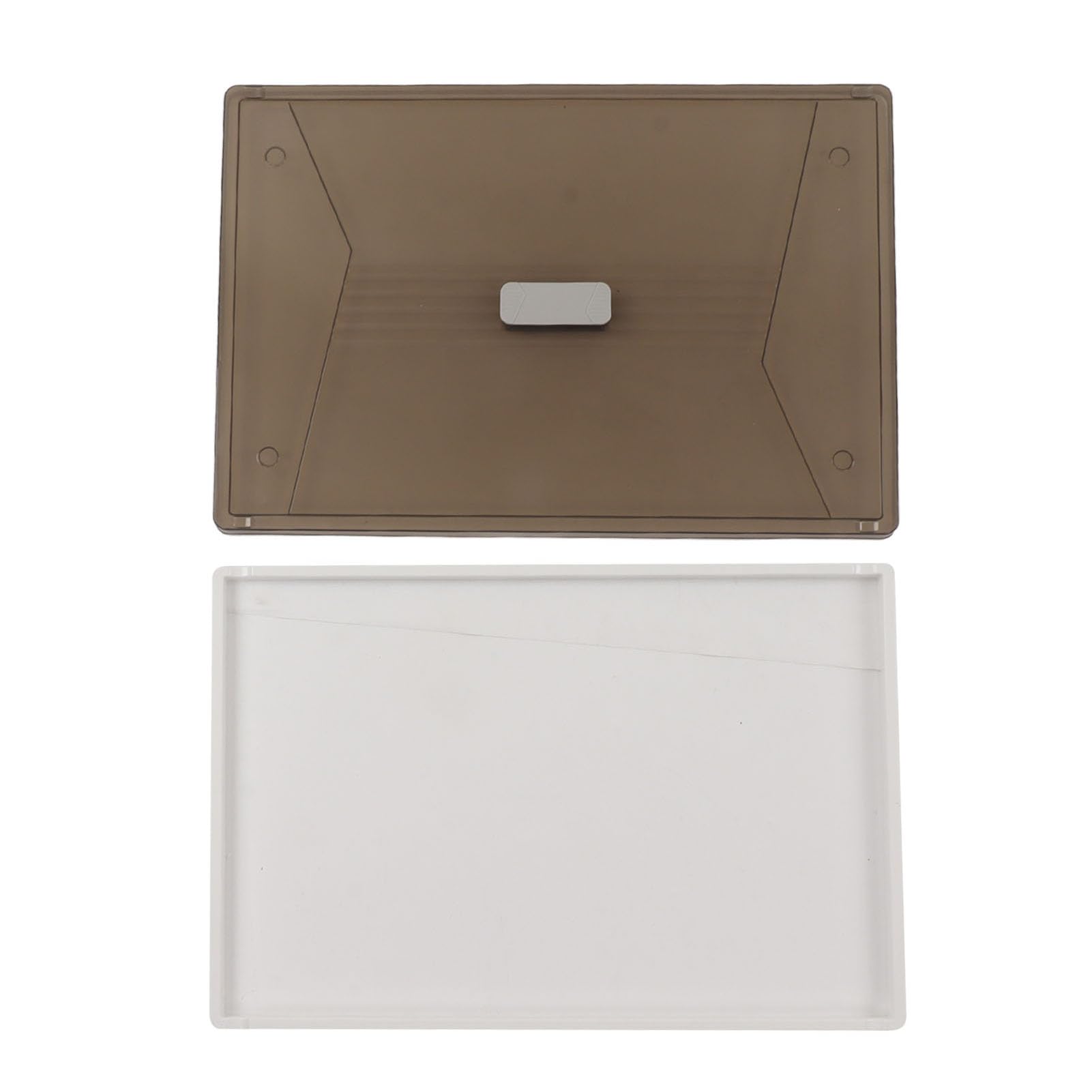 Cocoarm Contenitore Portaoggetti Scatola Portaoggetti Pieghevole in PP Grande capacità 5 Porte di Accesso Chiusura Magnetica Impilabile con Ruote per il Campeggio del Bagagliaio di Casa (5 strati)
