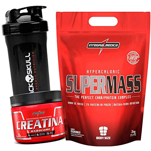 Combo kit Hipercalorico Super Massa 3kg + Creatina 150g Integralmedica