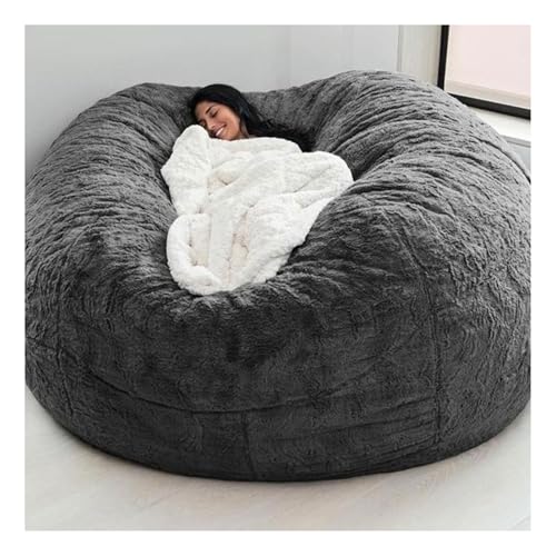Puff Gigante Gamer Bean Bag Chair o Cojin de Suelo Resistente y Cómodo Puff Exteriores Terciopelo (Sin Relleno) Fiesta de Muebles de salón