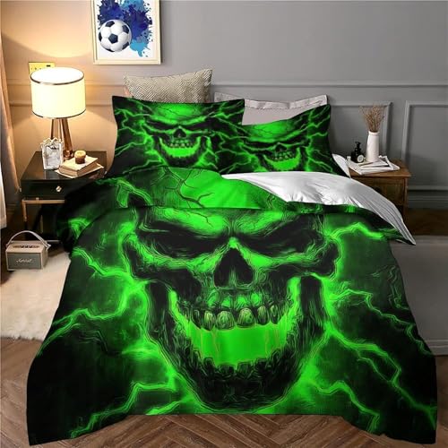 Parure de lit méduses lumineuses en microfibre douce double 200x200 - 6