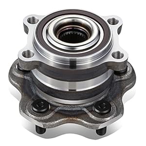 DNA MOTORING OEM-WHA-0220 Rear Wheel Bearing Hub Assembly Compatible with 15-19 Murano / 13-19 Pathfinder / 14-19 QX60 / 2013 JX35