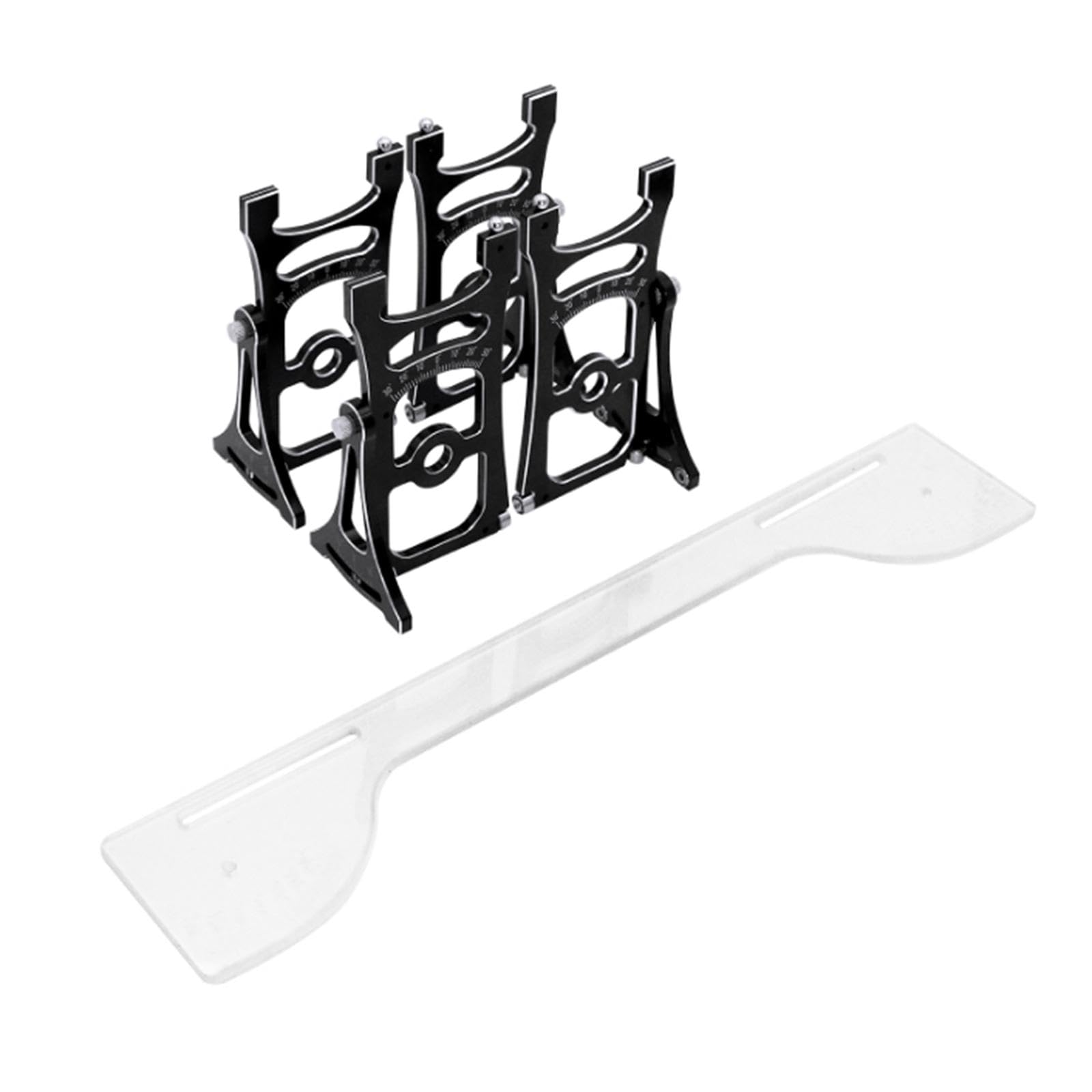Alineación de chasis RC en aleación de aluminio para coches eléctricos 8