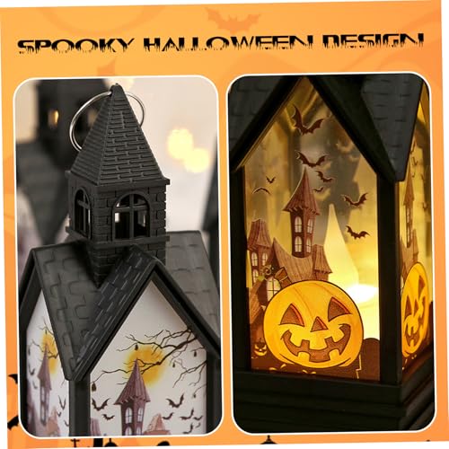 Faroles de Halloween LED para centro de mesa y decoración de ventanas 7