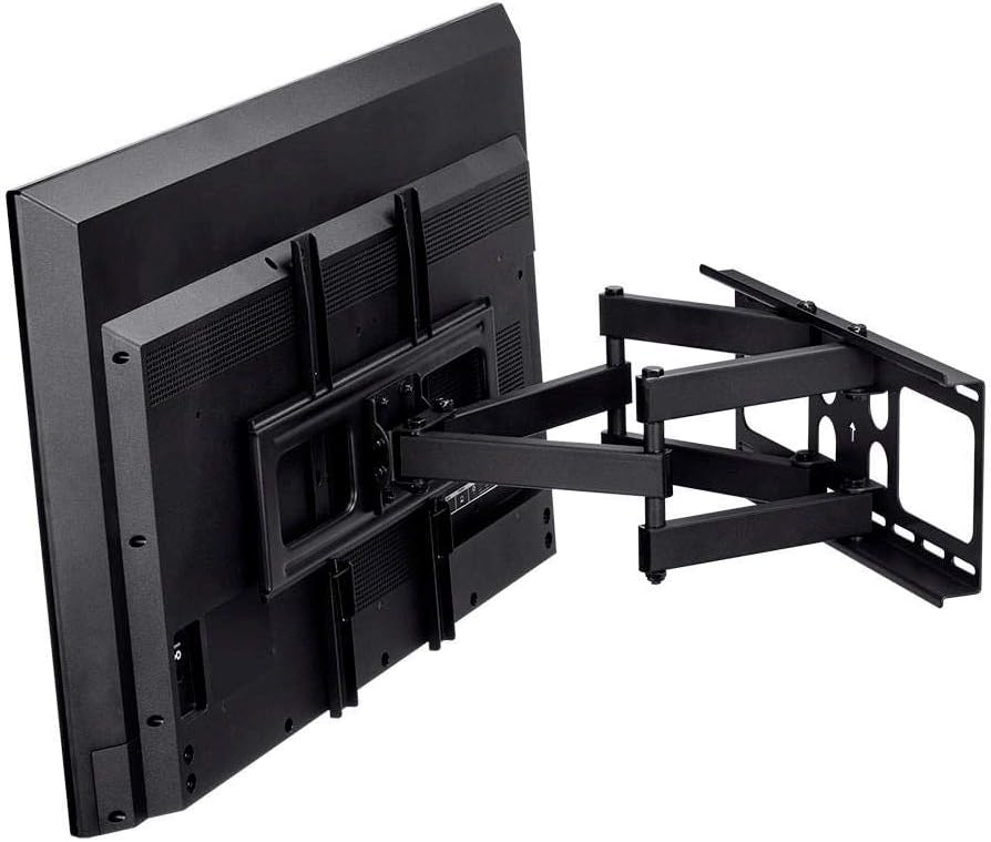 Nеw Prоduсt Monoprice TV Wall Mount Bracket For TVs 32 to 55, Full-Motion Articulating, Max Weight 77lbs, VESA Patterns Up to 400x400, Rotating, UL Certified - Select Series Black