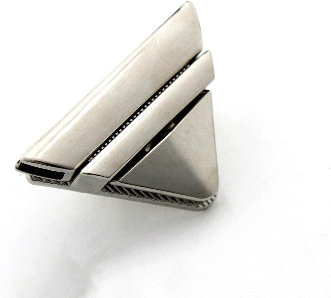 Metal Triangle Press Lock Fashion Switch Lock for DIY Handbag Bag Purse Luggage Hardware Closure Bag Parts Accessories(E)