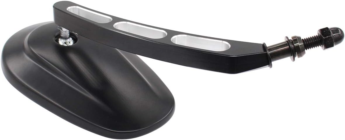 NewYall Rear View Mirror for Harley Road Electra Glide Fat Bob Heritage Classic Street Softail Road King Dyna Heritage Softail Night Rod Rocker Springer Sportster Tour Freewheeler