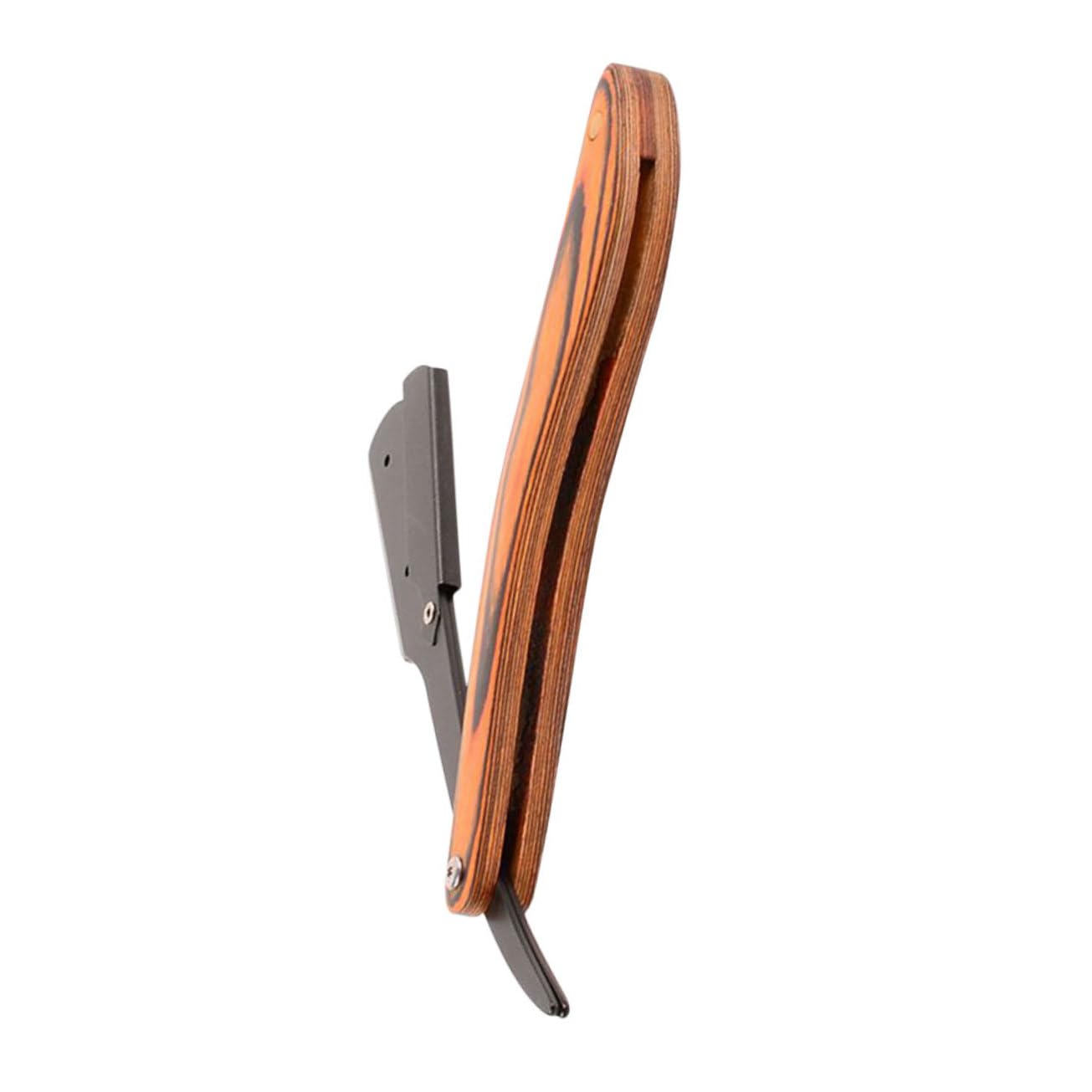 FRCOLOR 5 Pièces rasoir pliant rasoir portable razor Rasoir durable rasoirs femme Rasoir pliable rasoirs pour hommes rasoir portatif rasoir manuel pour le rasage rasoir de voyage bois