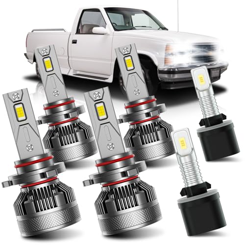 Bombillas LED para Chevy Silverado 1999-2002, paquete 6 unidades miniatura 1