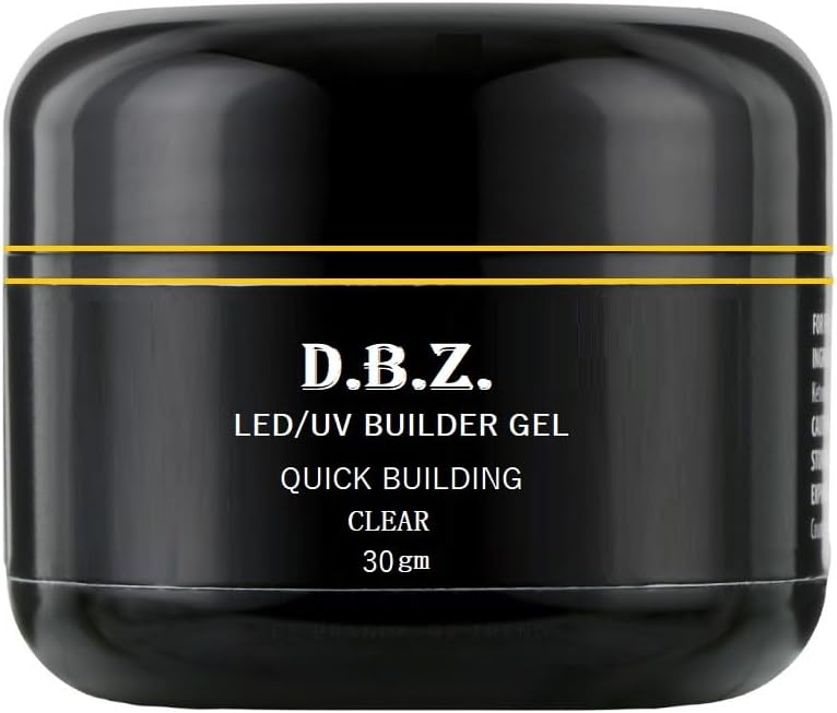Builder Gel Soft Gel UV/LED for Nail Extension Nail Art Manicure Set 30g (Clear)