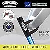 ARTAGO 582/B High-End Steering Wheel Car Seat Flexible Lock, More Practical Articulated Armored Steel Cable, Adjustable Universal Clutch Anti Theft Bar Lock Device for Vehicle Car Truck Van, Camper #5