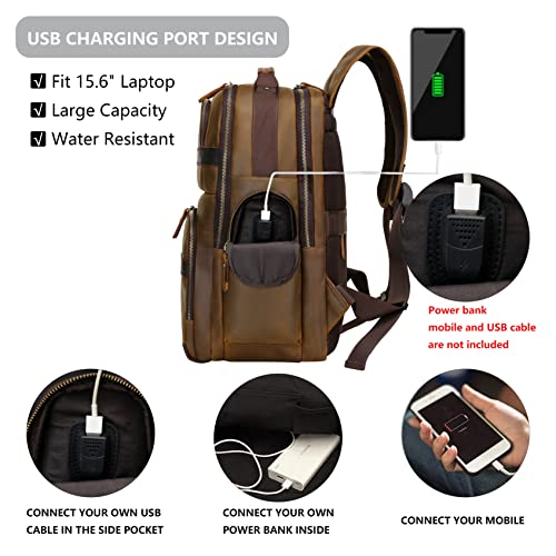 bebamour travel backpack diaper bag tote handbag purse light khaki Bebamour Diaper Bag Backpack with Diaper Mat Waterproof Changing Bag f