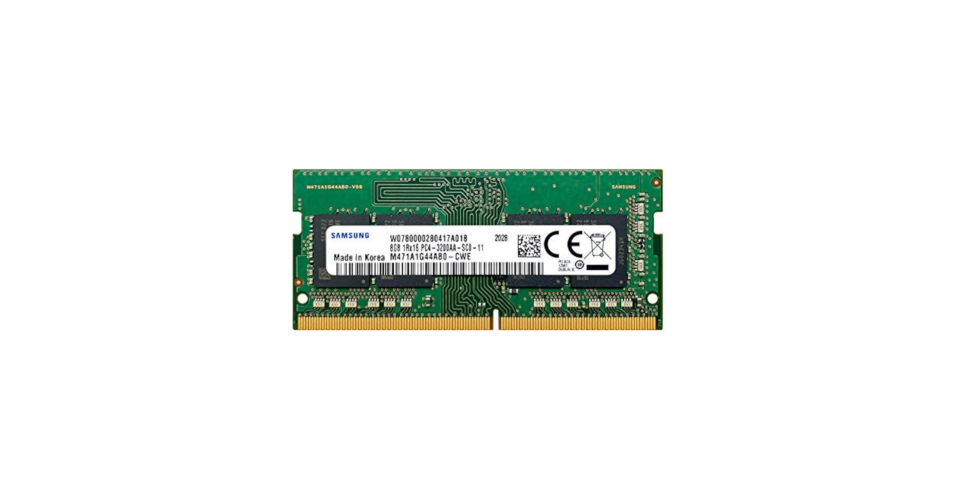 8GB DDR4 メモリ 4枚 PC4-3200AA-SA2-11 8GB DDR4 メモリ 4枚