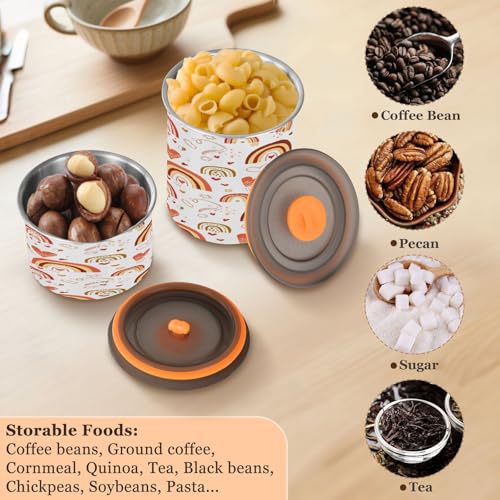 Contenedor de Café Acero Inoxidable Hermético 500ml miniatura 5