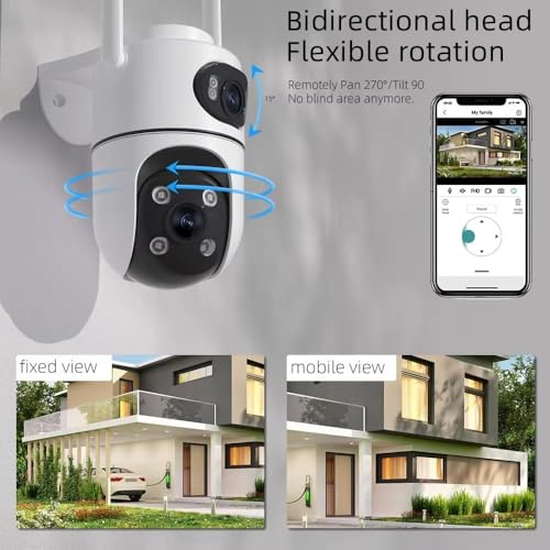 Image of AE Securities 1080P WiFi Home Camera, Indoor Pan /Tilt 2.4Ghz Wireless Security Camera,Nanny cam with Auto Tracking, Cloud Service, Night Vision, Two Way Audio for Baby /Elder /Pet
